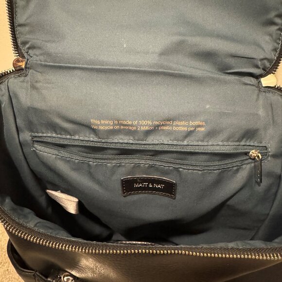 Matt & Nat Backpack Black - Picture 4 of 4